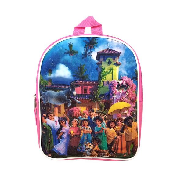 New Encanto Backpack 11" Mini Madrigal Family Pink Blue Luisa Mirabel - Picture 1 of 4